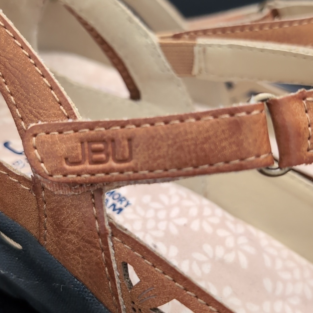 JBU, Women's Memory Foam By Jambu ,Bellerose Slip-on Mary Jane Shoes,7M. - Picture 4 of 10